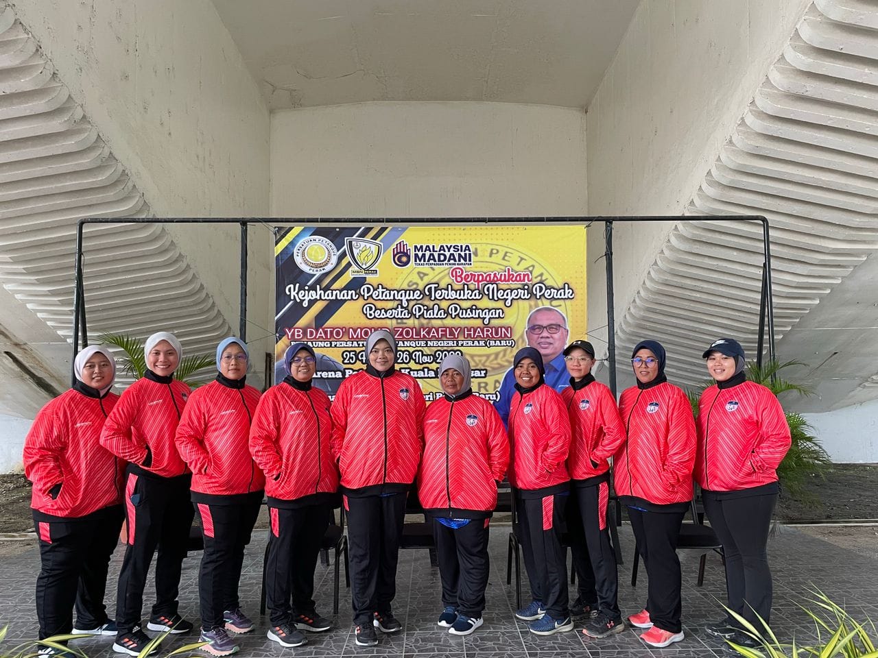 KEJOHANAN PETANQUE TERBUKA BERPASUKAN PERAK 8